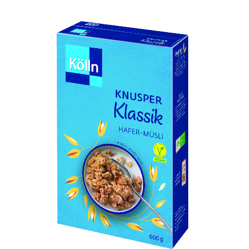 KOELLN KNUSPER KLASSIK HAFER - MUESLI 600G