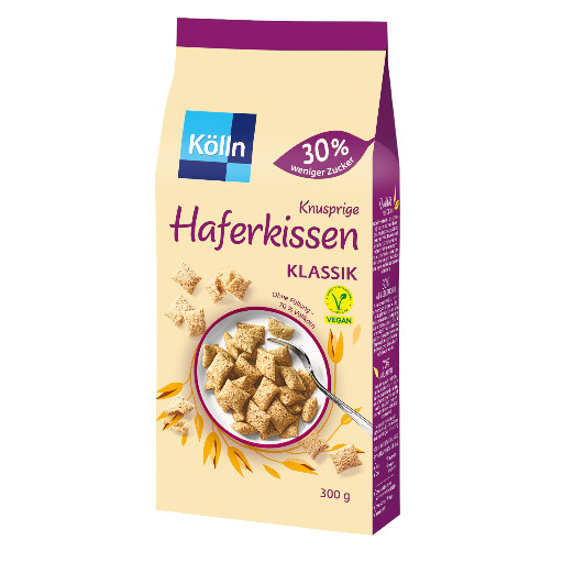 KOELLN CEREALIEN HAFER - KISSEN MIT 70% VOLLKORN 300G