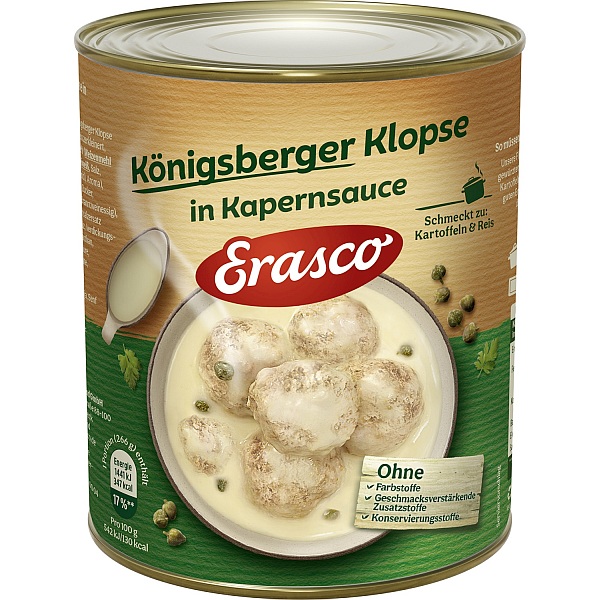 ERASCO KOENIGSBERGER KLOPSE 800G