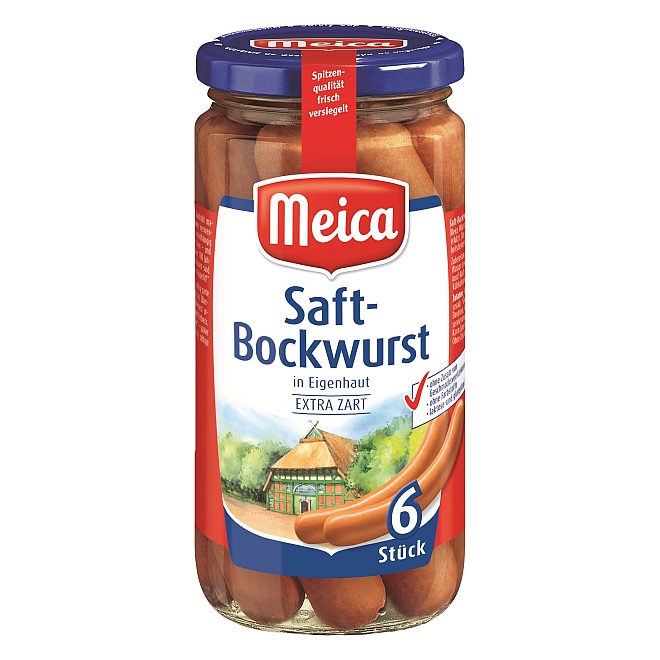 MEICA SAFT - BOCKWURST 180G