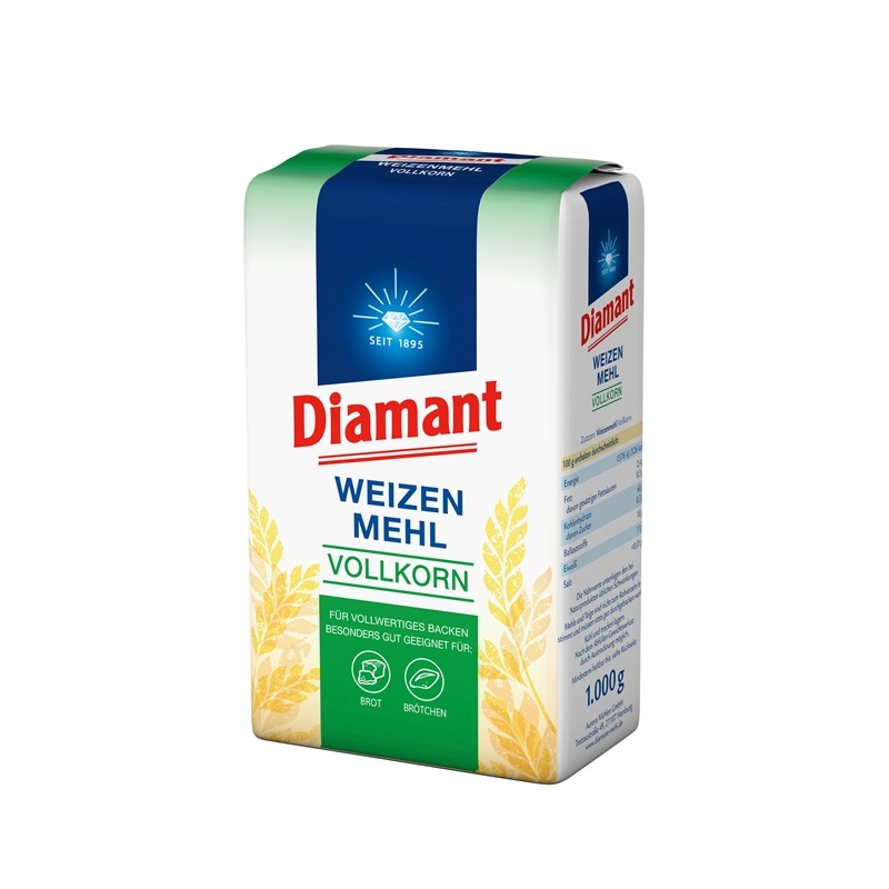 DIAMANT WEIZENMEHL VOLLKORN 1KG