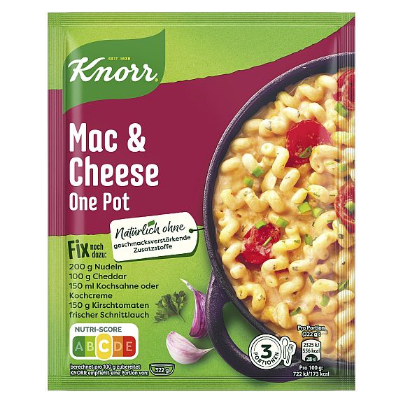 KNORR FIX MAC & CHEESE ONE POT 36G