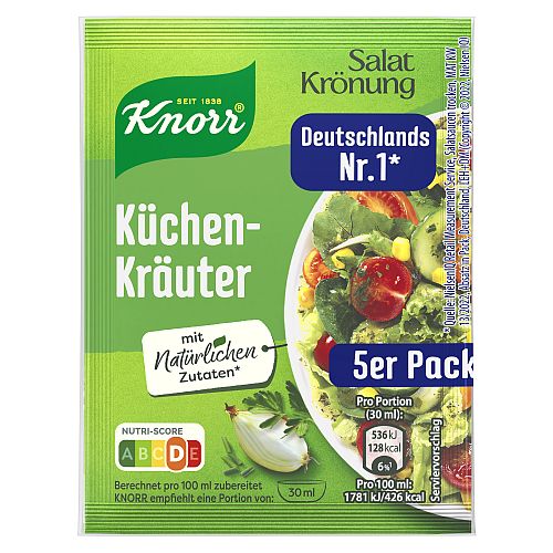 KNORR SALATKROENUNG KUECHENKRAEUTER 5ER PACK