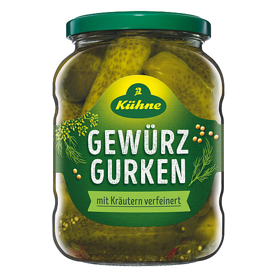 KUEHNE GEWUERZGURKEN 720ML