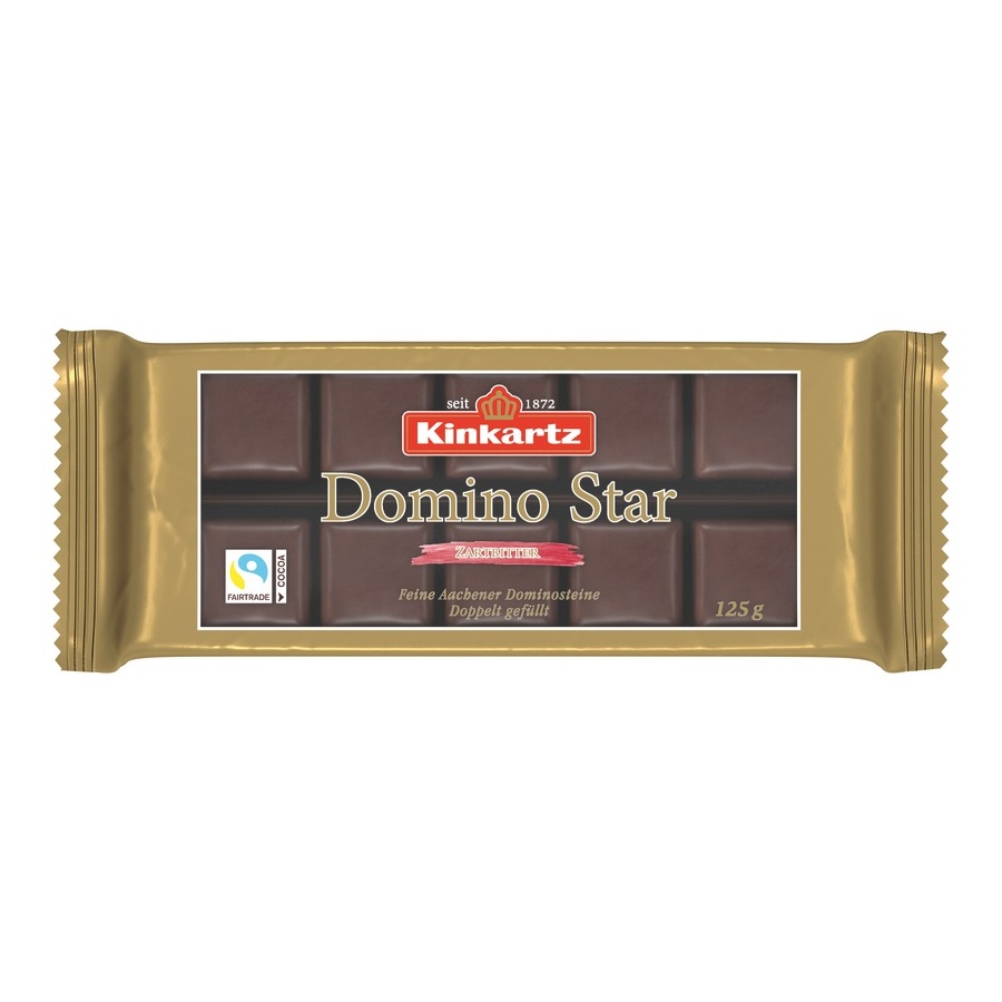 KINKARTZ DOMINOSTEINE ZARTBITTER 125G