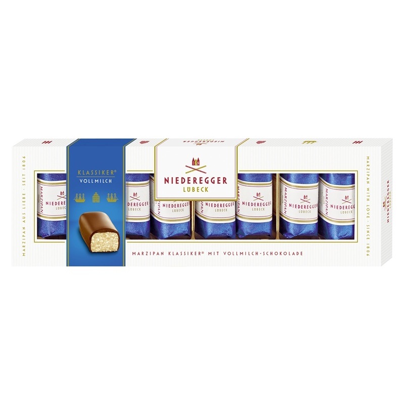NIEDEREGGER MARZIPAN KLASSIKER VOLLMILCH 100G