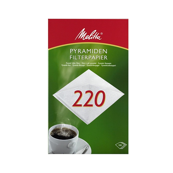 MELITTA FILTERPAPIER 220 G 100 STUECK