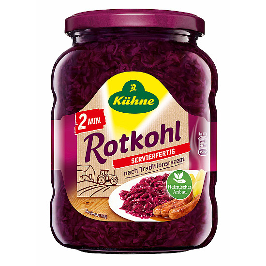 KUEHNE 2 MINUTEN ROTKOHL 720ML