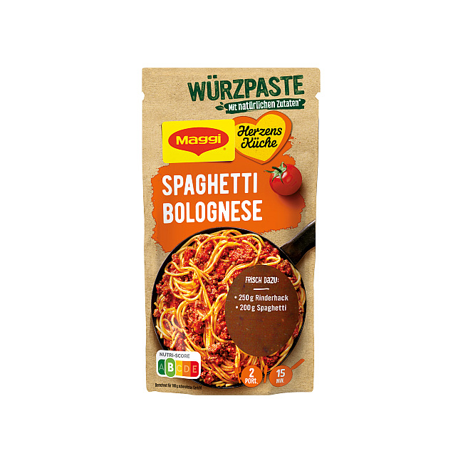 MAGGI FOOD TRAVEL WUERZPASTE HERZENSKUECHE BOLOGNESE 85G