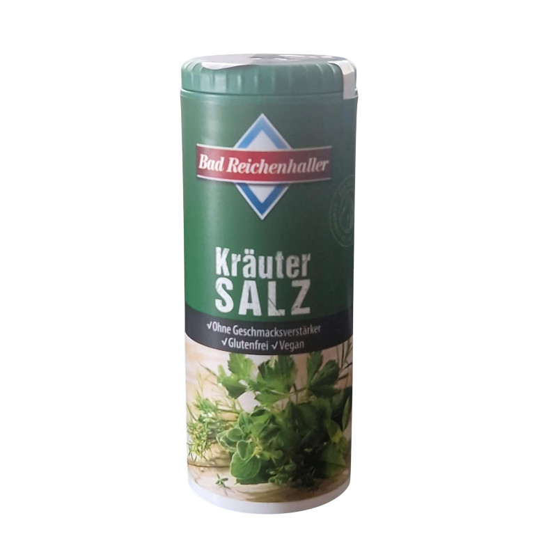 BAD REICHENHALLER KRAEUTERSALZ MIT JOD UND FOLSAEURE 90G DOSE