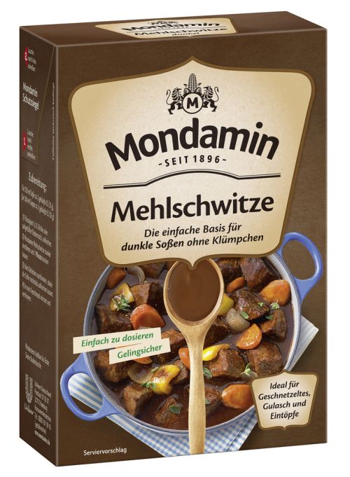 MONDAMIN KLASSISCHE MEHLSCHWITZE DUNKEL 250G