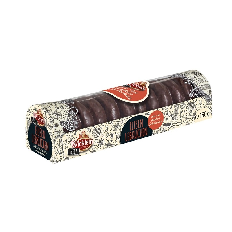 WICKLEIN MINI - ELISEN - LEBKUCHEN DUNKLE SCHOKOLADE 150G