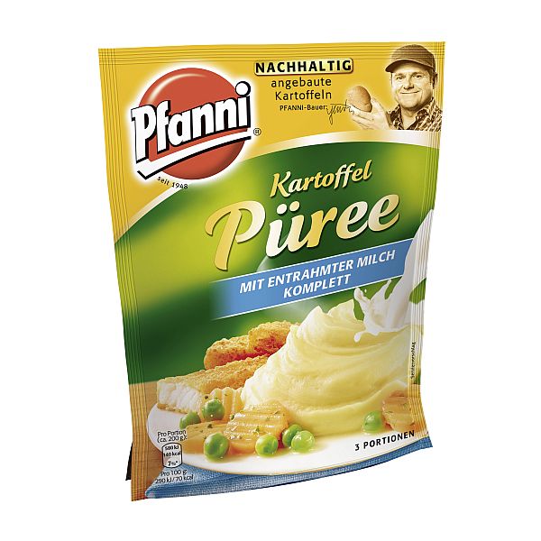 PFANNI KARTOFFEL PUEREE KOMPLETT 3 PORTIONEN  BEUTEL