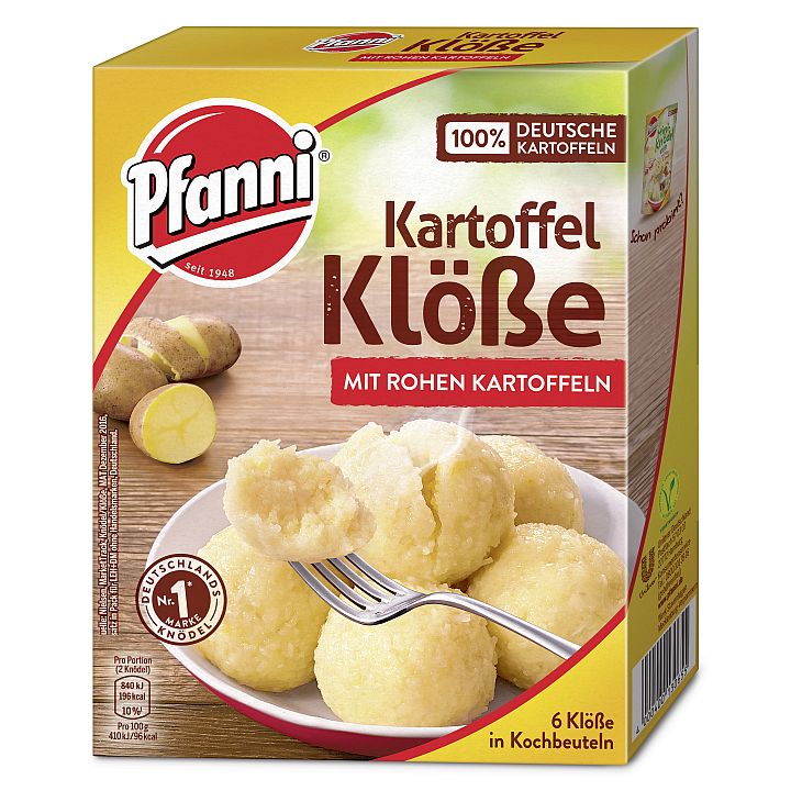 PFANNI KARTOFFEL KLOESSE ROH 6 STUECK