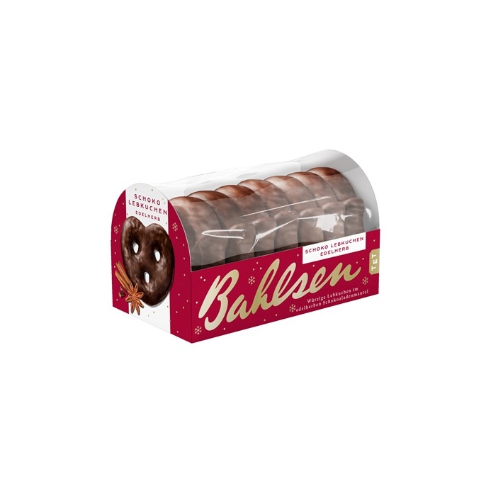 BAHLSEN SCHOKO LEBKUCHEN EDELHERB  175G