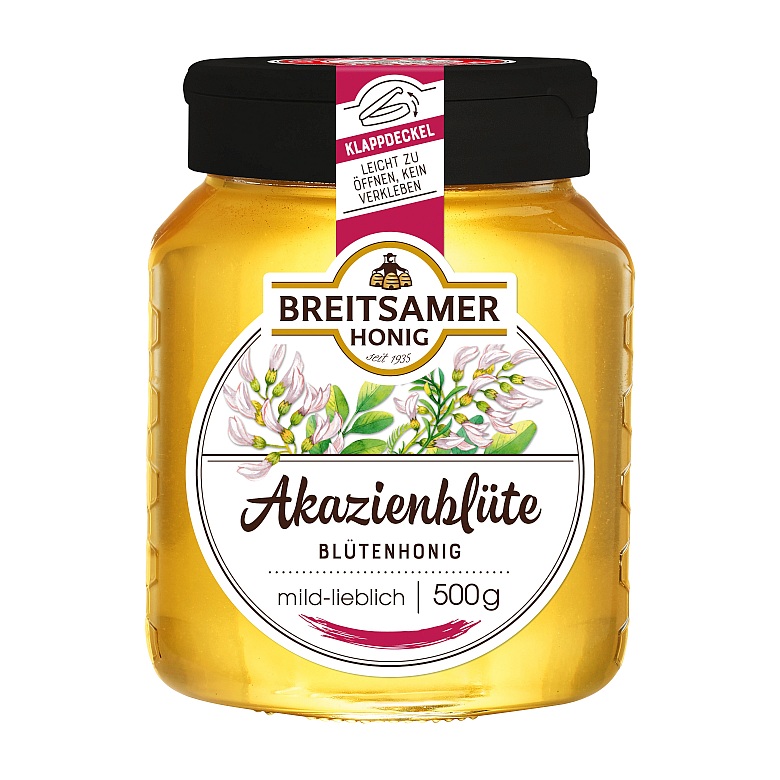 BREITSAMER HONIG AKAZIENBLUETE MILD 500G